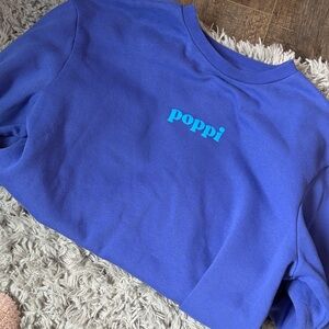 Poppi Blue Sweatshirt